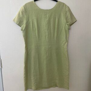 Vintage Short-Sleeved Shift Dress